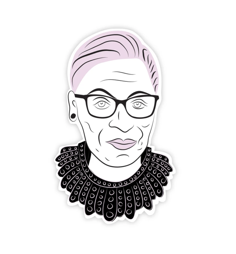 Ruth Bader Ginsburg Sticker