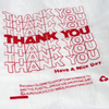 Reusable Tote | Thank You Red