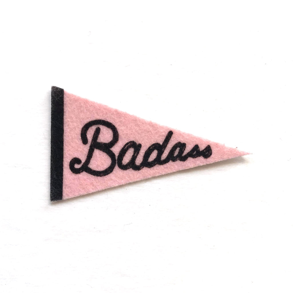 Badass Pennant Sticker