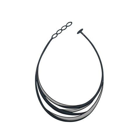 Silver Swell Necklace