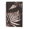 Printfresh Studio Charcoal Ferns Fabric Notebook