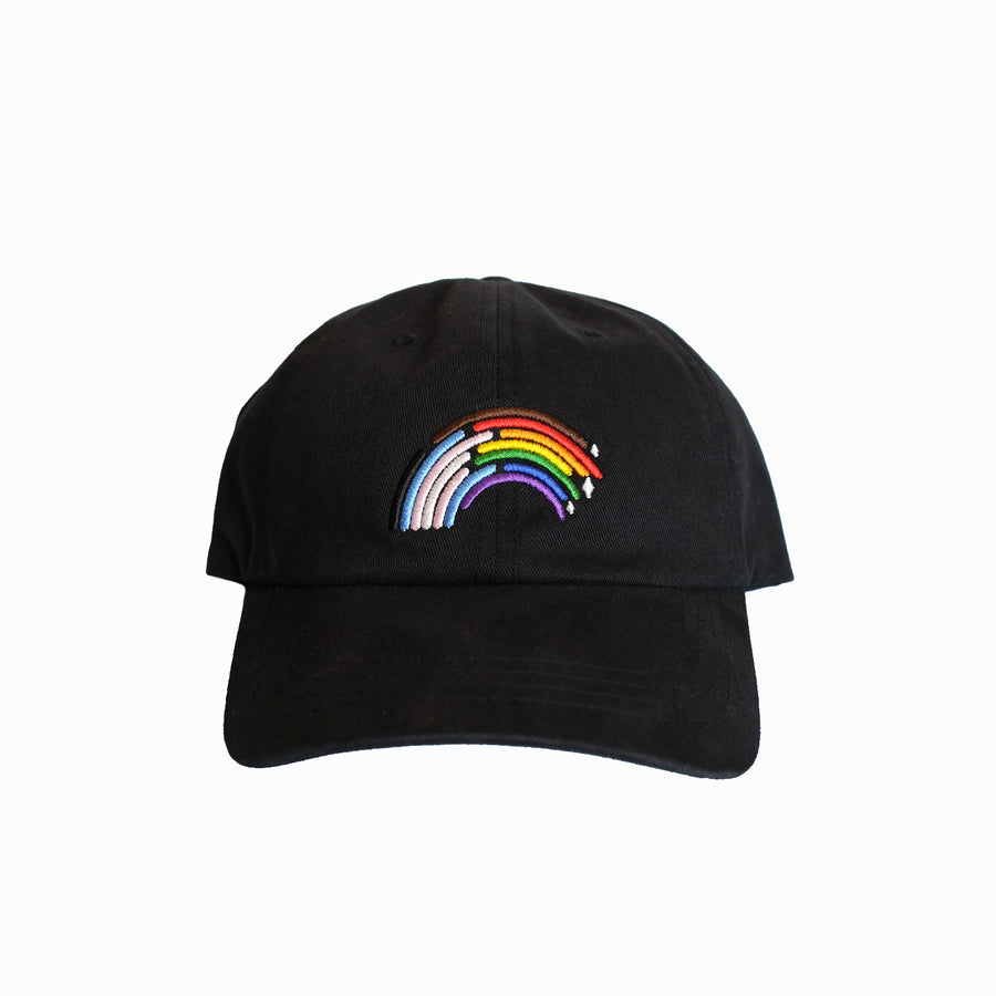 Inclusive Rainbow Future Pride Embroidered Dad Hat