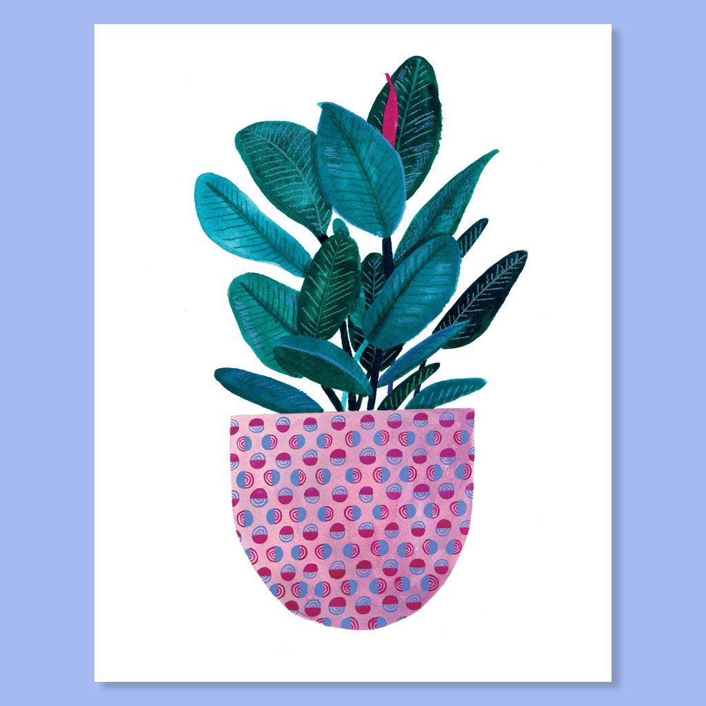 Rubber Plant |  Print